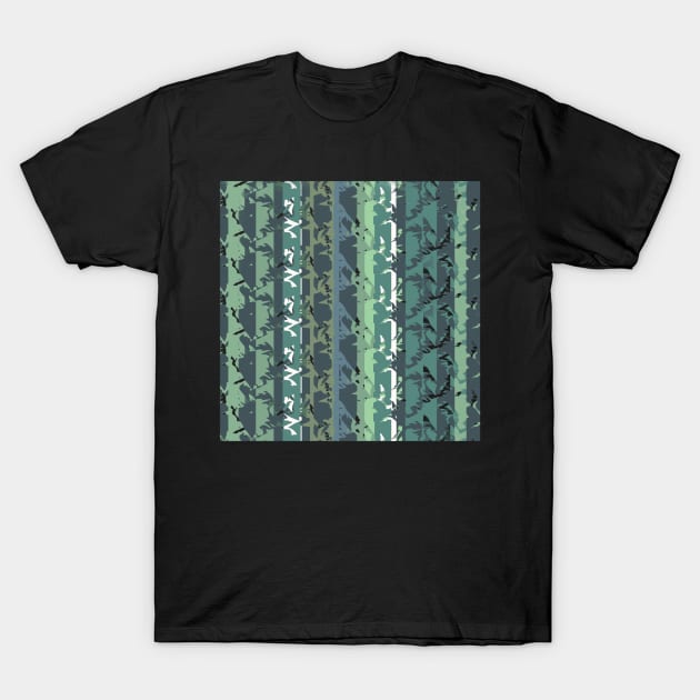 Army camo T-Shirt by WanderlustBy